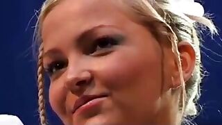 Bad lesbian rents her girl for to kinky man